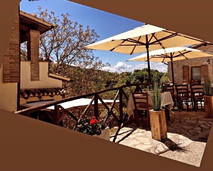 Agriturismo Pettino Campello sul Clitunno Eksteriør bilde