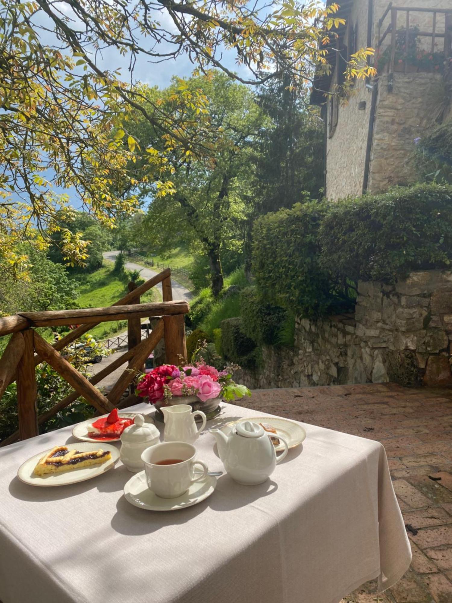 Agriturismo Pettino Campello sul Clitunno Eksteriør bilde