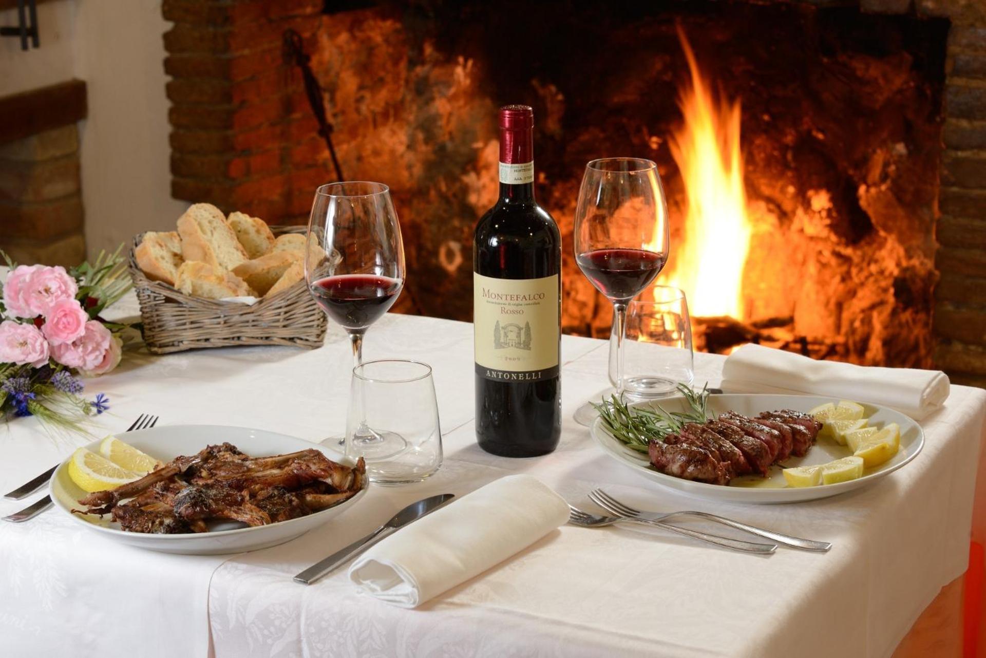Agriturismo Pettino Campello sul Clitunno Eksteriør bilde